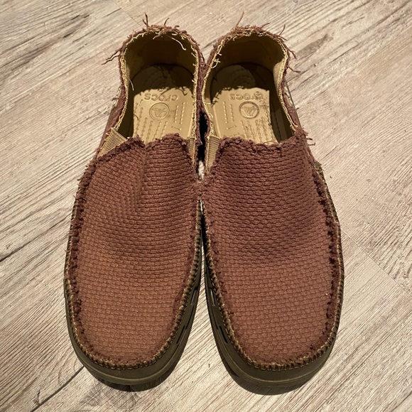 Crocs Men’s Hemp Slip On Loafers Size 7 - Picture 2 of 7